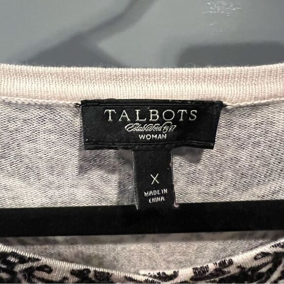 Talbots lightweight 3/4 sleeve sweater size X - Picture 3 of 5